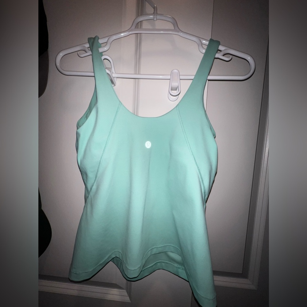 Blue tank top